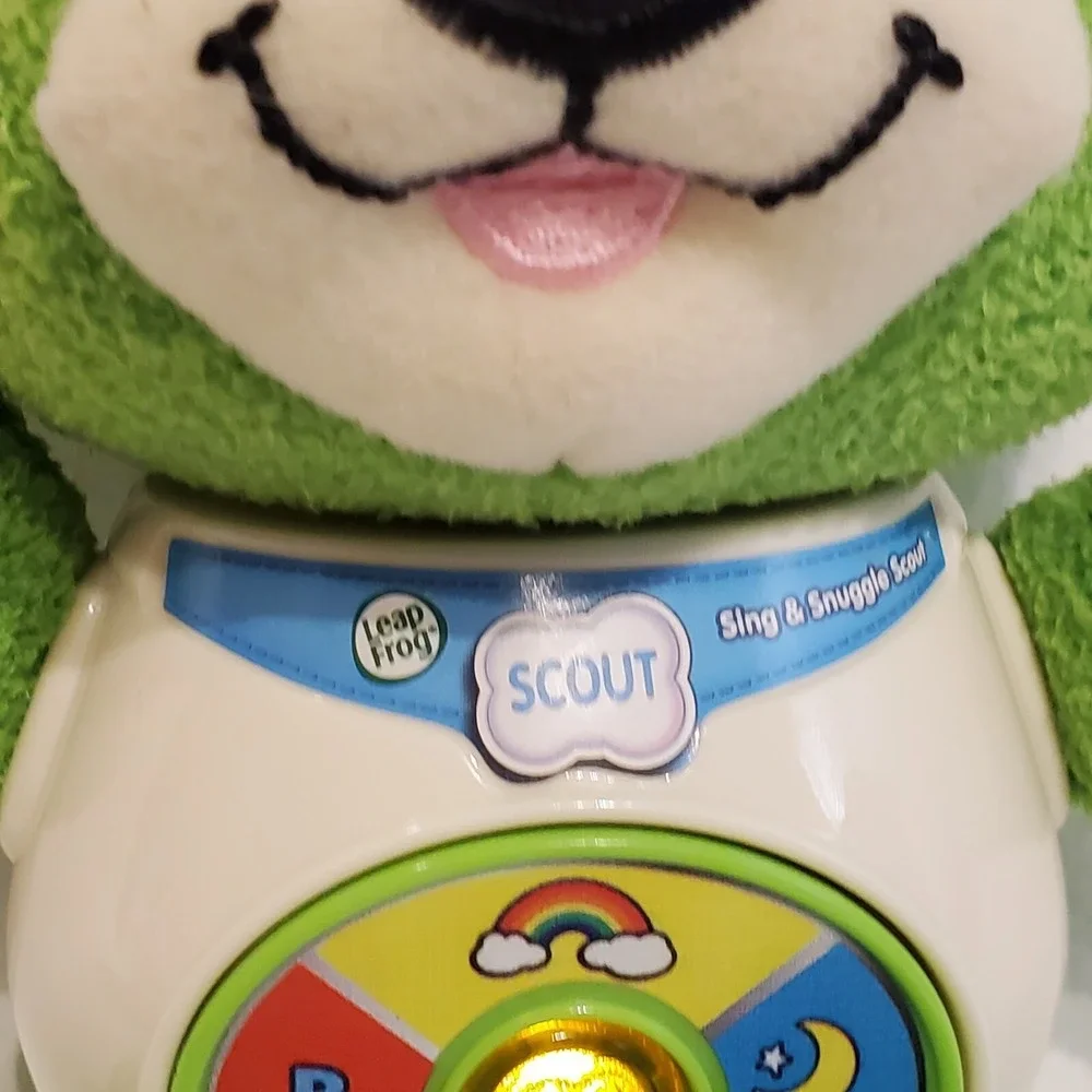 Leap Frog‎ Sing & Snuggle Scout Letters Numbers Shapes 2017 PreOwned See Video
